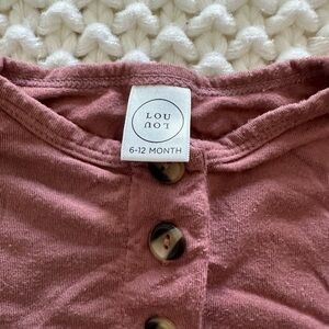 6-16 Lou Lou and co short romper, pilling as shown in picture